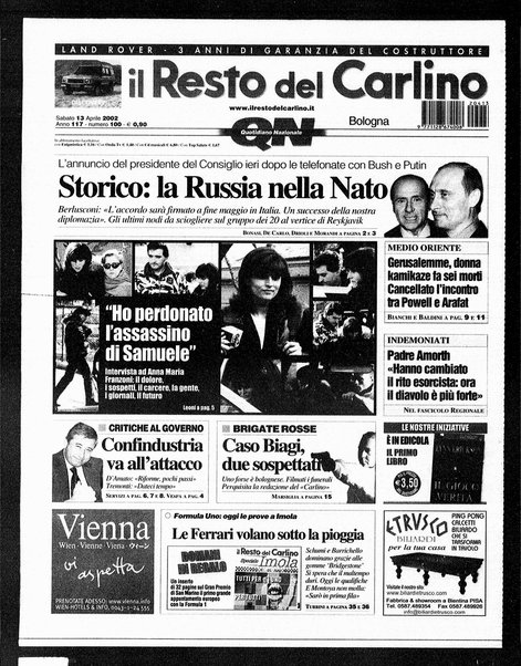 Il Resto del Carlino : giornale dell'Emilia